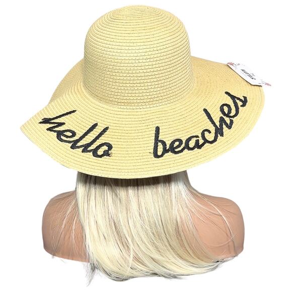 Large Brim Beach Sun Hat - Picture 6 of 11